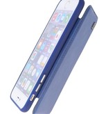 Back Cover Book Design Hoesje voor iPhone 6 Plus Blauw