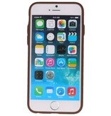 Back Cover Buch Design Case für iPhone 6 Mocca