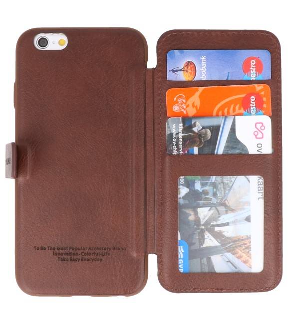 Back Cover Book Design Case for iPhone 6 Mocca