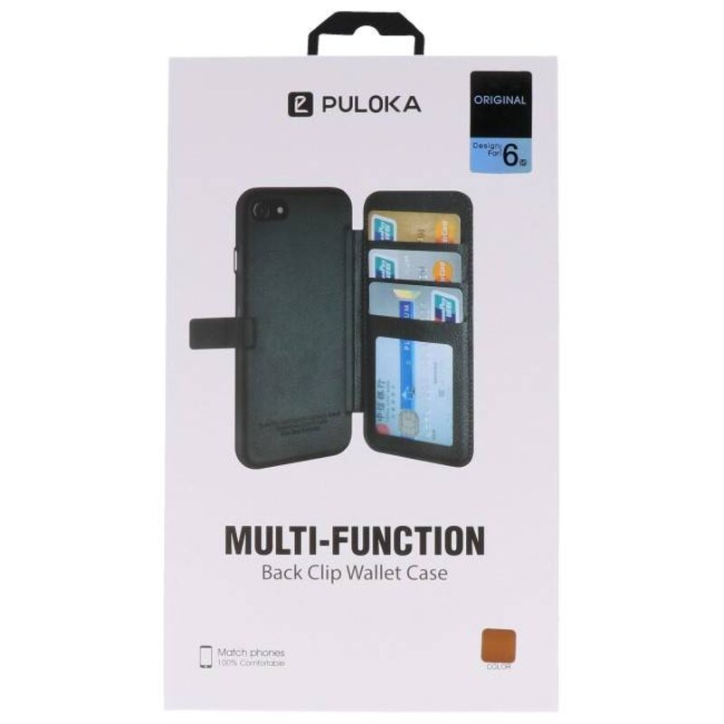 Back Cover Buch Design Case für iPhone 6 Mocca