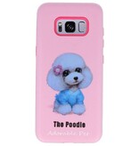 Estuche rígido de impresión 3D para Galaxy S8 The Poodle