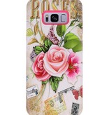 3D Print Hard Case voor Galaxy S8 Plus Roses