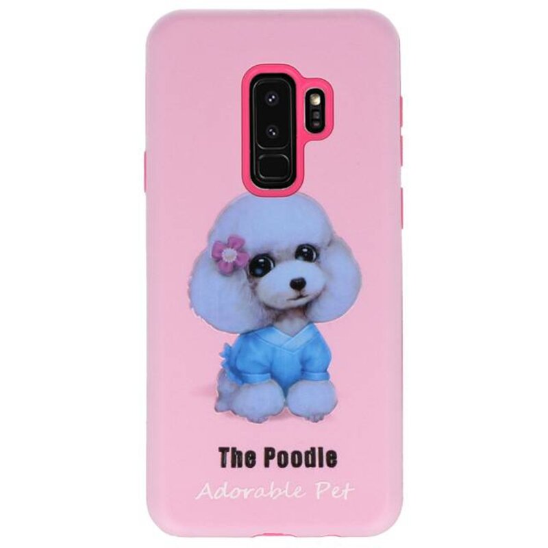 Custodia rigida stampa 3D per Galaxy S9 Plus The Poodle