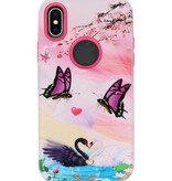 3D Print Hard Case for iPhone X Butterfly