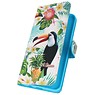 Bookstyle Case for Galaxy S8 Plus 3D Print Toucan