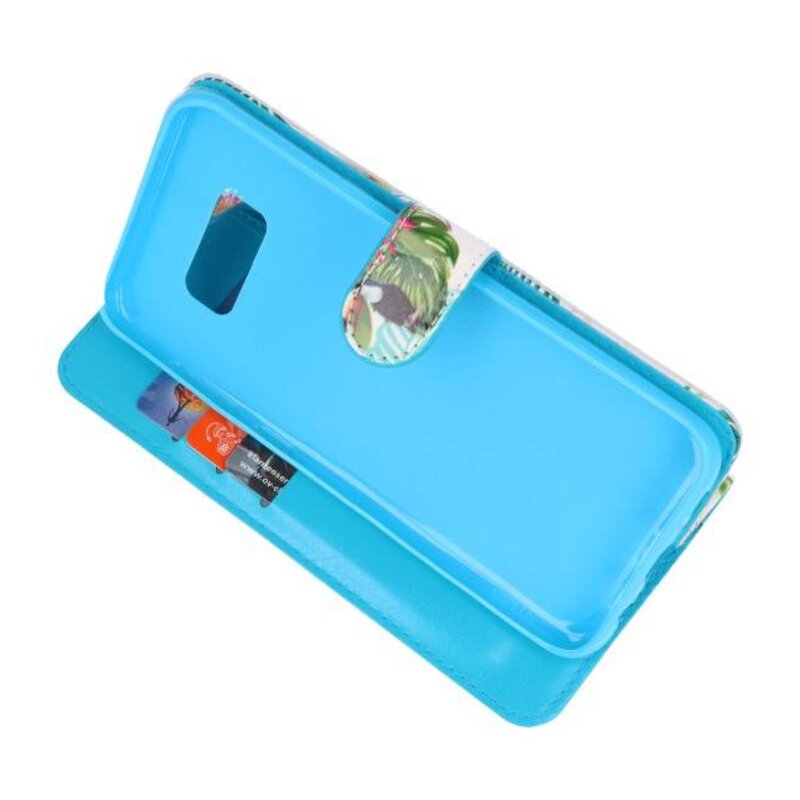 Bookstyle Taske til Galaxy S8 Plus 3D Print Toucan
