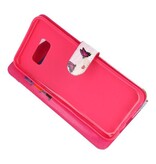 Custodia Bookstyle per Galaxy S8 Plus 3D Print Butterfly