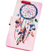 Bookstyle Taske til Huawei P20 3D Print Dreamcatcher