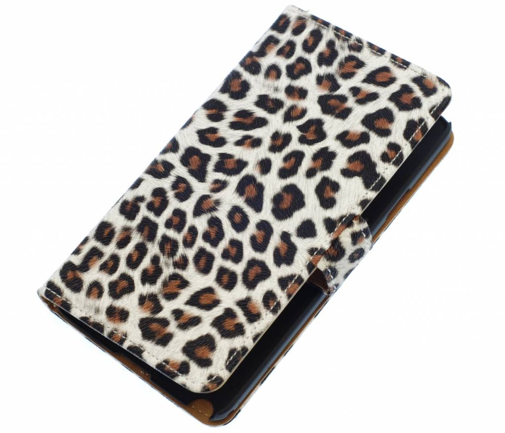 Chita Bookstyle Hoes voor Galaxy S4 Active i9295 Bruin