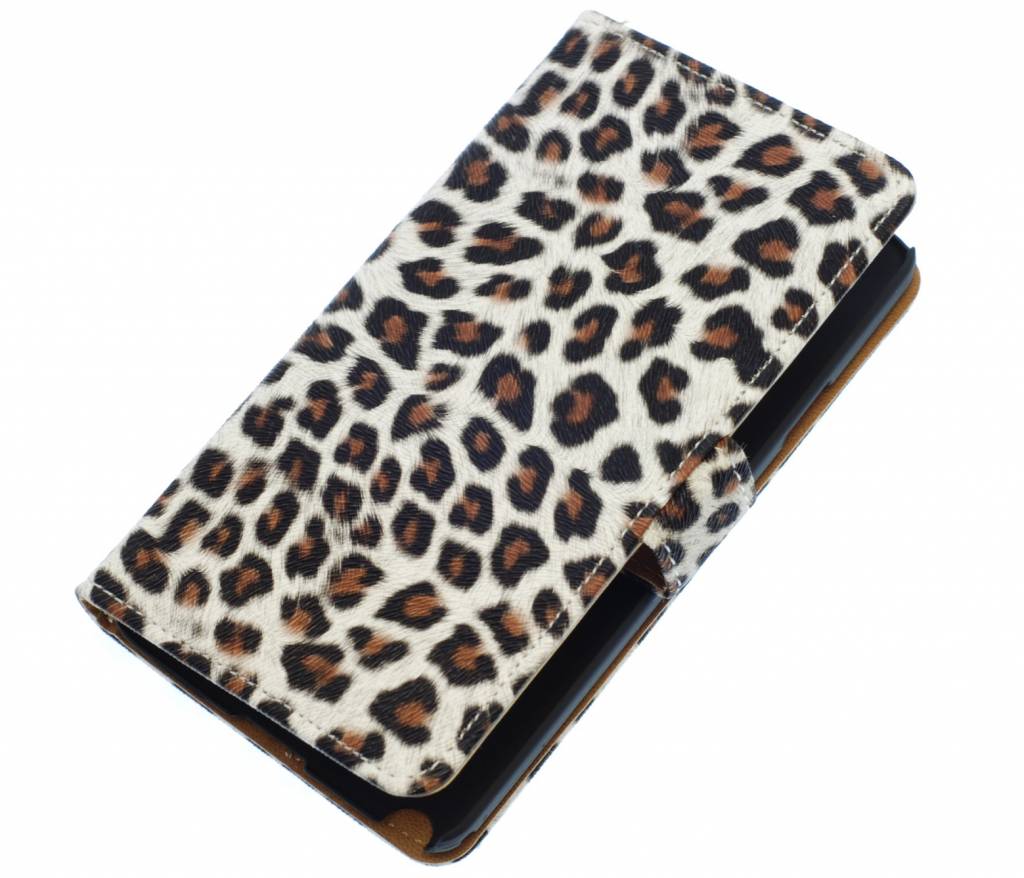 Chita Bookstyle Hoes voor HTC One M8 Bruin