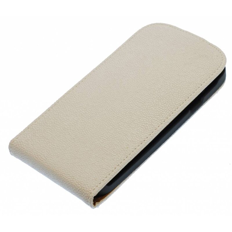 Devil Flip Hoes voor Galaxy S3 i9300 Wit