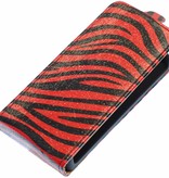 Etui Zebra Flip pour Galaxy S3 i9300 Rouge