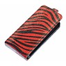 Etui Zebra Flip pour Galaxy S3 i9300 Rouge