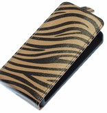 Etui Zebra Flip pour Galaxy S3 i9300 Gris