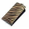 Zebra Flip Hoes voor Galaxy S3 i9300 Grijs