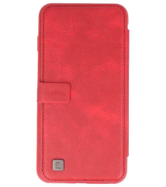 Back Cover Book Design Hoesje voor iPhone 6 Plus Rood