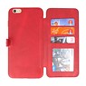 Back Cover Book Design Hoesje voor iPhone 6 Plus Rood