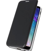 Slim Folio Case voor Galaxy A6 2018 Zwart