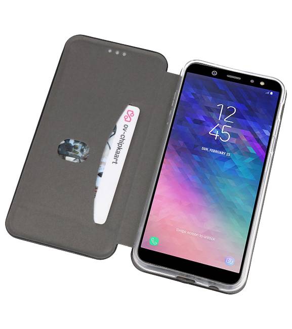 Funda Slim Folio para Galaxy A6 2018 Negro