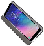 Slim Folio Case voor Galaxy A6 2018 Zwart