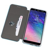 Etui Folio Slim pour Galaxy A6 2018 Bleu