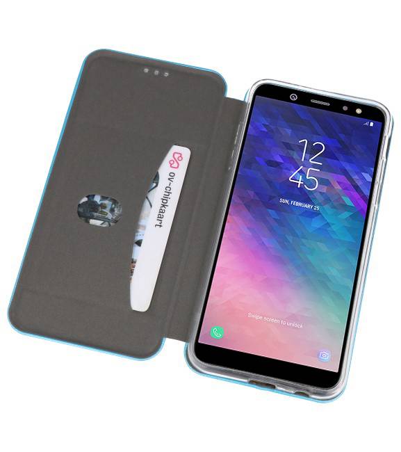 Funda Slim Folio para Galaxy A6 2018 Azul