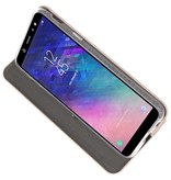 Schlanke Folio Case für Galaxy A6 2018 Gold