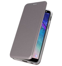 Estuche Slim Folio para Galaxy A6 2018 Gray