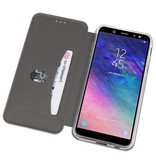 Slim Folio Case für Galaxy A6 2018 Grau