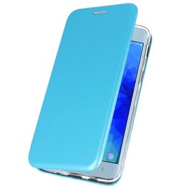 Slim Folio Case voor Galaxy J3 2018 Blauw