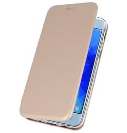 Etui Folio Slim pour Galaxy J3 2018 Gold