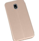 Etui Folio Slim pour Galaxy J3 2018 Gold