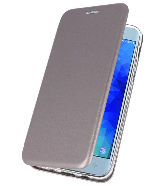 Slim Folio Case für Galaxy J3 2018 Grau