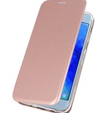 Schlanke Folio Case für Galaxy J3 2018 Pink
