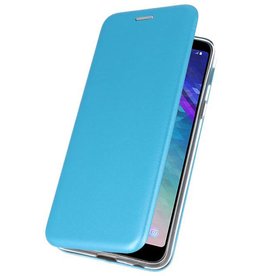Slim Folio Etui til Galaxy A6 Plus 2018 Blue