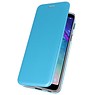 Etui Folio Slim pour Galaxy A6 Plus 2018 Bleu