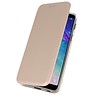 Étui Folio Slim pour Galaxy A6 Plus 2018 Gold