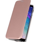 Slim Folio Etui til Galaxy A6 Plus 2018 Pink