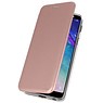 Slim Folio Case voor Galaxy A6 Plus 2018 Roze