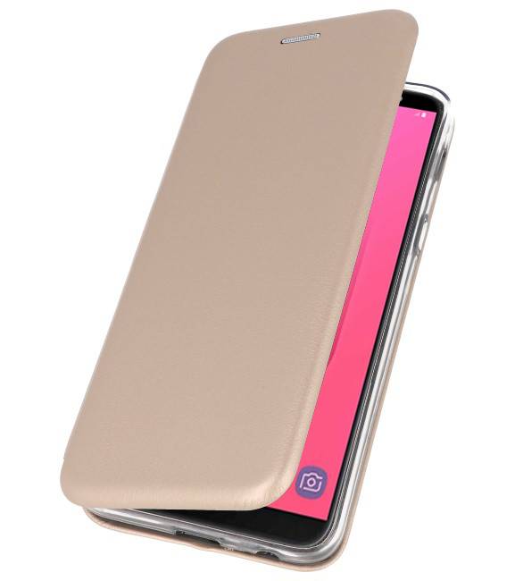 Funda Slim Folio para Galaxy J8 2018 Gold