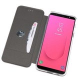 Slim Folio Case for Galaxy J8 2018 Gray