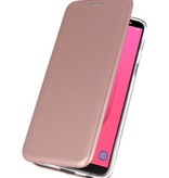 Slim Folio Case voor Galaxy J8 2018 Roze