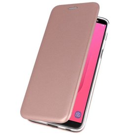 Estuche Slim Folio para Galaxy J8 2018 Rosa