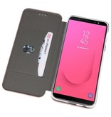 Etui Folio Slim pour Galaxy J8 2018 Rose