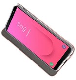 Etui Folio Slim pour Galaxy J8 2018 Rose