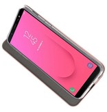 Slim Folio Etui til Galaxy J8 2018 Pink