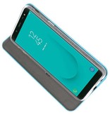 Etui Folio Slim pour Galaxy J6 2018 Bleu