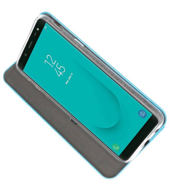 Slim Folio Etui til Galaxy J6 2018 Blue