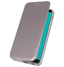 Slim Folio Case for Galaxy J6 2018 Gray