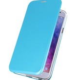 Slim Folio Case voor Galaxy J4 2018 Blauw